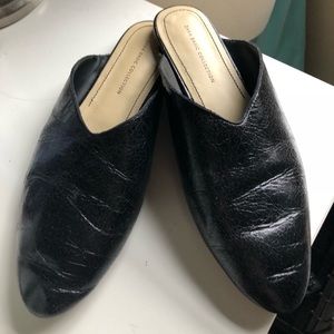 Zara slip on mules